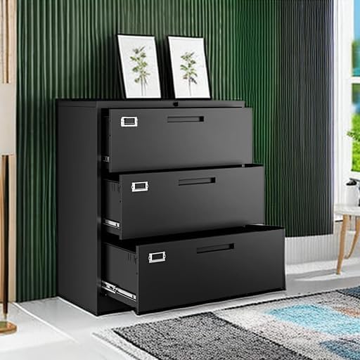 Letaya Lateral 3 Drawer File Cabinets - Image 5