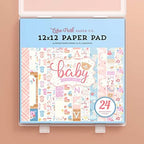 denkee 12 x 12 paper storage, 6 pack, close-up detail