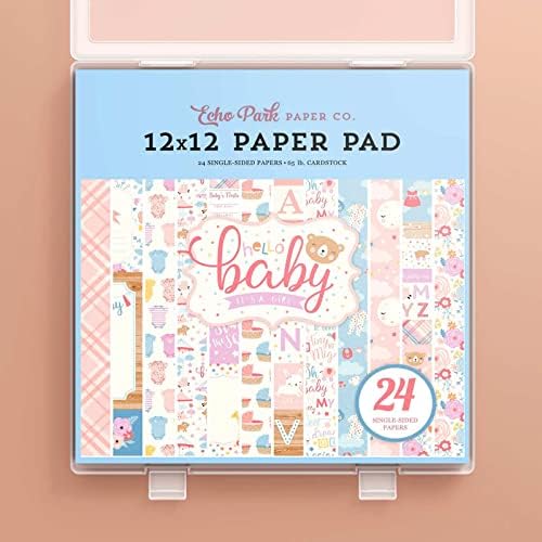 denkee 12 x 12 paper storage, 6 pack, close-up detail