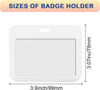 Custom Badge Holder ID Card Hold Case, Personalized Retractable Badges Holders - Image 3