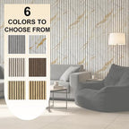 acoustic wall panels,4 pack 47.2"x23.6" noise dampening wood, view 9
