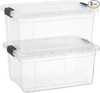 Superio Clear Storage Boxes by Superio