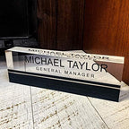 Artblox Office Desk Name Plate Personalized | Custom Name Plates - Image 2