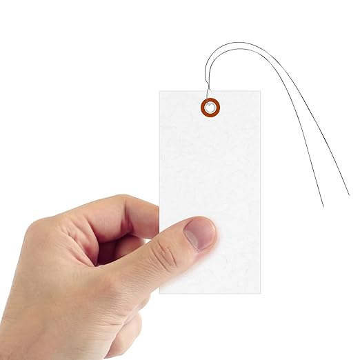 SmartSign White Shipping Tags - Image 2