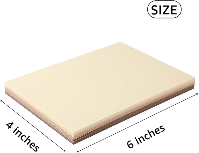 50 Sheets 4x6 Colored Cardstock Paper 5 Colors Blank Flash Cards, 250 GSM Heavy - Image 3