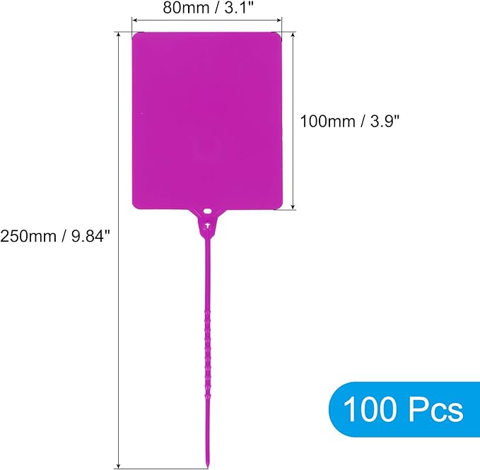 MECCANIXITY Plastic Seals Shipping Tags, - Image 2