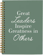 OXW Green Notebooks for Work, Employee Appreciation Gifts, Leadership Gifts by Unknown