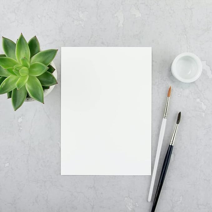 Reskid White Cardstock Thick Paper - Image 2