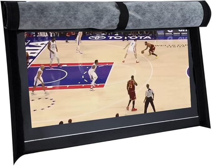 BroilPro Accessories Outdoor 60"-65" TV Set Cover, Scratch Resistant Liner by BroilPro+Accessories