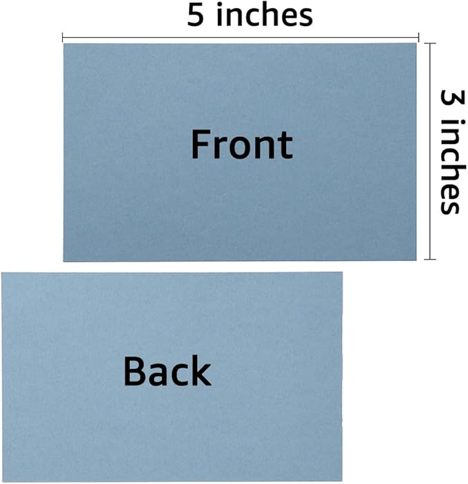 50 Sheets Blank Cardstock Paper 250 GSM Thick Heavy Cards Stock - Image 2