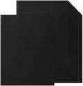100 Sheets Black Cardstock 8.5 x 11 Thick Paper, Goefun 80lb Card Stock Printer by Goefun