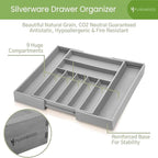 Purawood Bamboo Drawer Organizer - Image 3