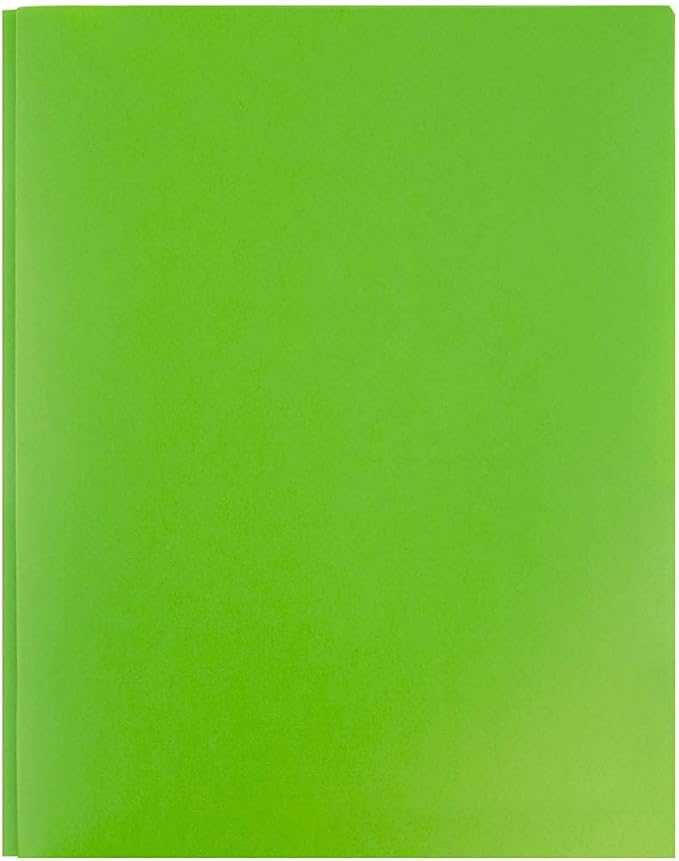 JAM PAPER Plastic Color POP Folders - Image 5