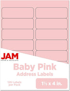 JAM PAPER Shipping Address Labels by JAMPaper