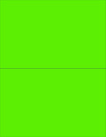 NextDayLabels - 8-1/2 x 11 Neon Color High Light Fluorescent Labels