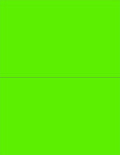 NextDayLabels 8-1/2 x 11" Neon Color High Light Fluorescent Labels by NextDayLabels
