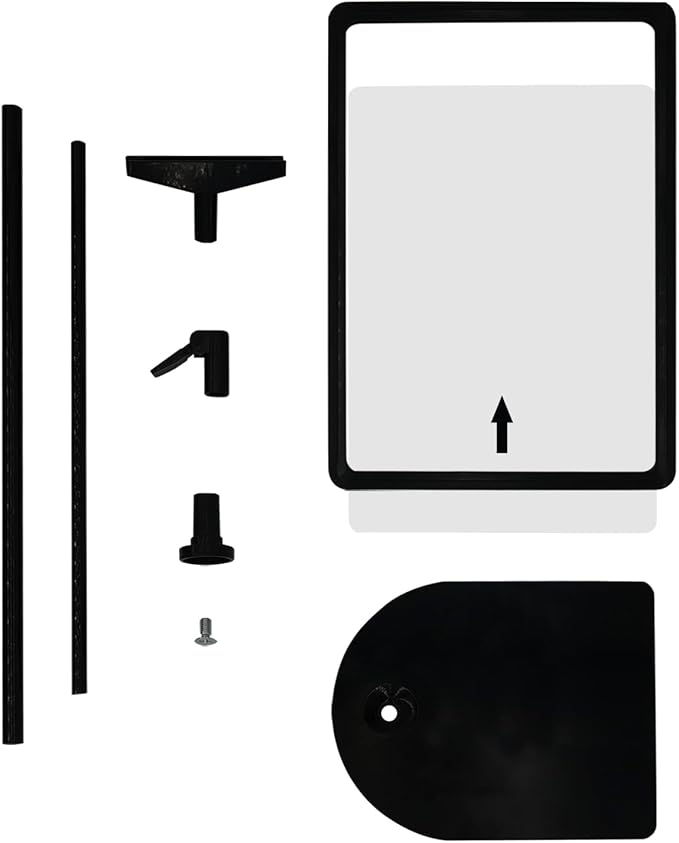 BUTUNITA Sign Holder Stand, 8.5x11 Inch Adjustable Tabletop Sign Holder Floor - Image 4