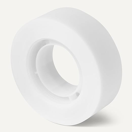 Amazon Basics Matte Finish Tape, Invisible Tape, 3/4" x 1000", Transparent - Image 5