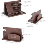 Gifts for Men Bedside Organiser Wood Phone Docking Station Dad Birthday Gifts - Image 2