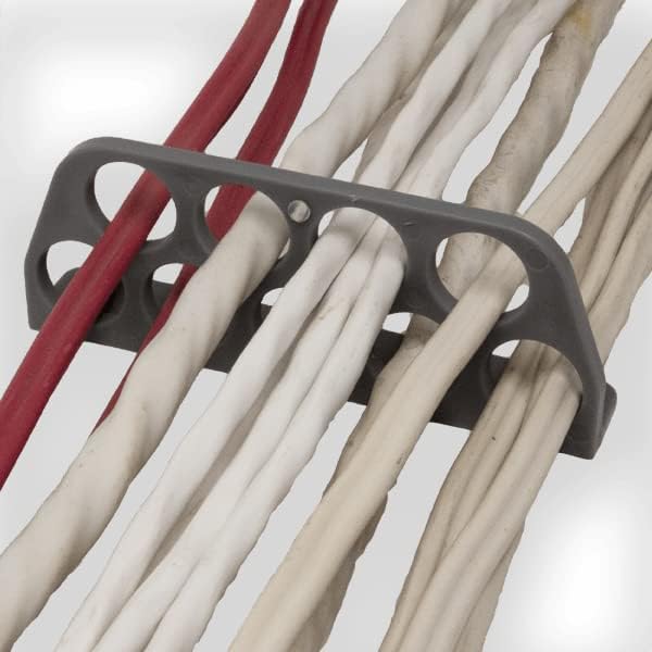 Rack-A-Tiers Cable Chase Wire Bracket (10 Pack), ETL Listed Electrical Wire B...