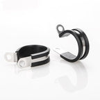 LOKMAN 20 Pack 7/8 Inch Stainless Steel Cable Clamp, Rubber Cushioned Insulated - Image 6