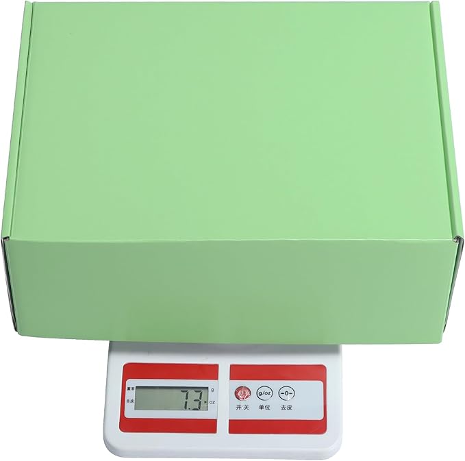 PHAREGE 12x9x4 inch Gift Shipping Boxes Bulk 20 Pack Green, Tab Lock Tuck Top - Image 6
