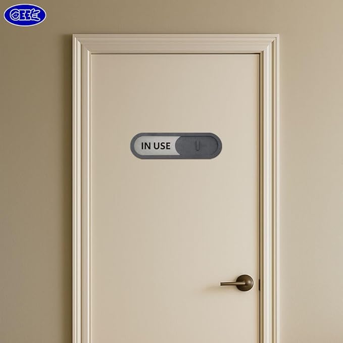 GEEKBEAR In Use Available Slider Door Sign - Image 7