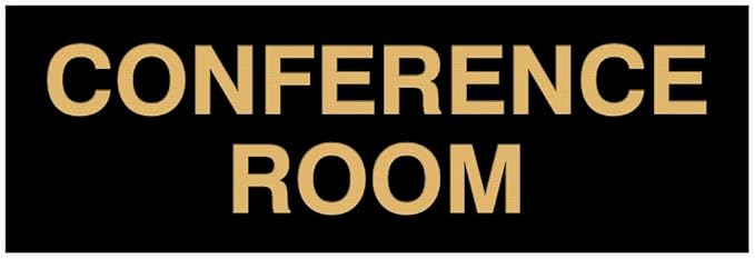 Signs ByLITA Basic Conference Room Sign by SignsByLITA