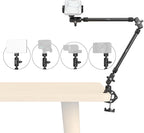 SmallRig 22.4" Magic Arm with Super Clamp, Overhead Phone Mount, Flexible Desk - Image 2