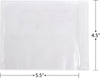 iMailer - 20 PCS 4.5"x5.5" Packing List Pouch- Clear Plastic Envelopes - Image 2