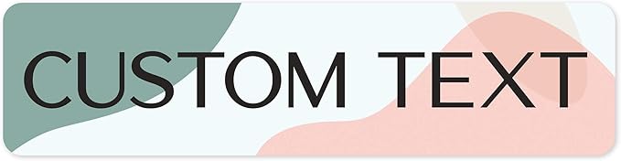 Custom Sign, Custom Street Sign, 11 Font Colors, 13 Font Styles, 4 Hole Options by MySignCenter