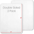 Small White Board, 11 x 14 Dry Erase Board, 2 Small White Boards Dry Erase by UltimateStationery