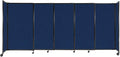 Versare Straightwall Sliding Portable Wall Partition | Freestanding Office by VERSARE