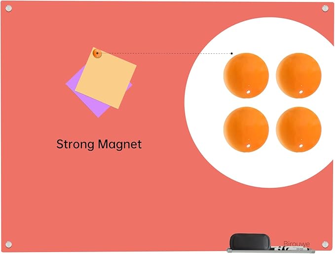 Magnetic Glass Dry Erase Board - Image 5