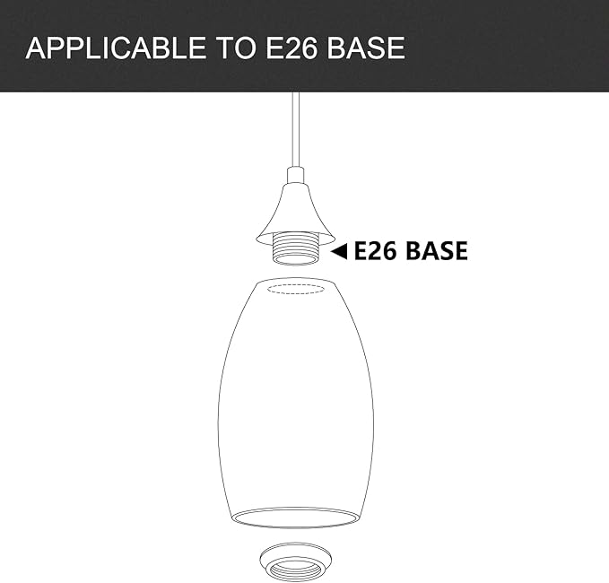 Fixture Replacement Globe Shade, Lampshade - Image 5