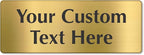 SmartSign Custom Brass Sign - Image 5
