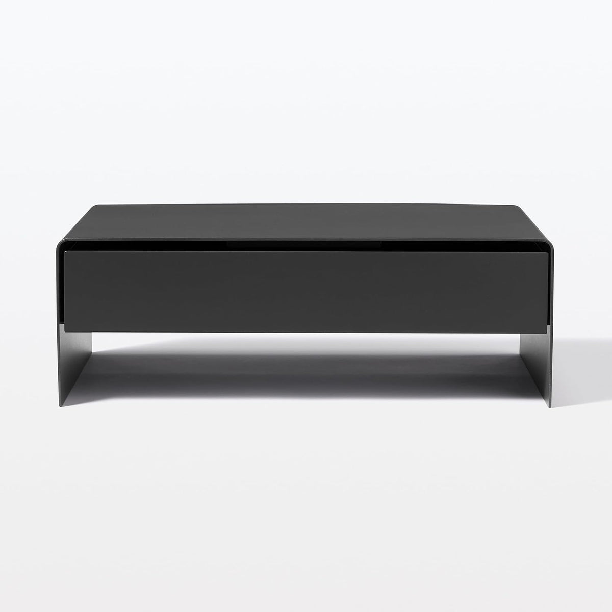 Steel Monitor Stand with Drawer