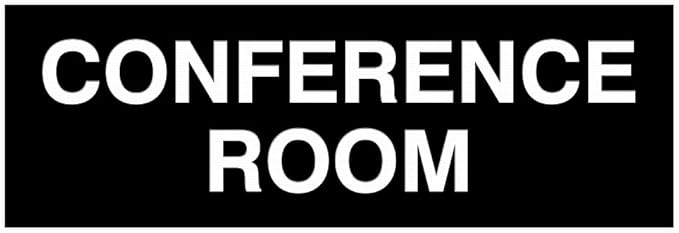 Signs ByLITA Basic Conference Room Sign by SignsByLITA
