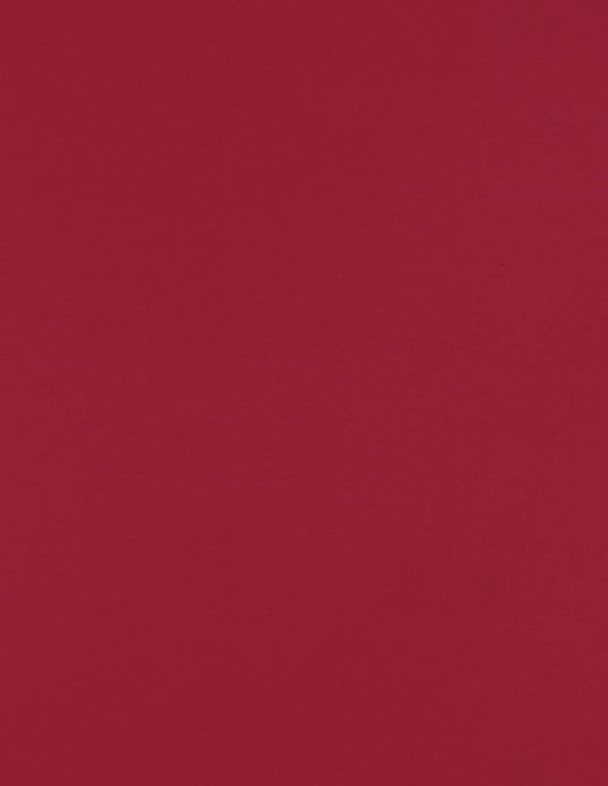 LUXPaper 8.5" x 11" Paper | Letter Size | Garnet Red | 80lb. Text | 50 Qty by LUXPaper
