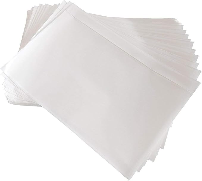 BEUYI Clear 9.5'' x 6.7'' Adhesive Shipping Label Pouches/Sleeves, Plastic by BEUYIwarehouse