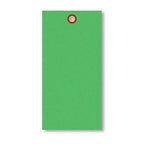 SmartSign 6.25 x 3.125 inch “Green” Blank Tyvek Shipping Tags - Image 5