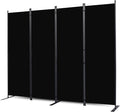 CHOSENM Room Divider, 4 Panel Folding Privacy Screens by CHOSENM