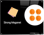 Glass Black Board Magnetic Dry Erase Board - Image 4