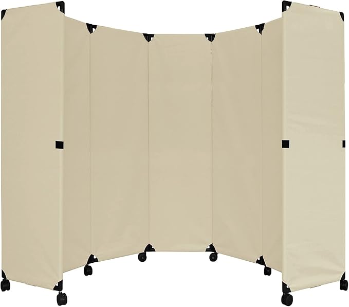 Versare MP10H Portable Folding Wall Partition | Economical 5 Panel Design | by VERSARE