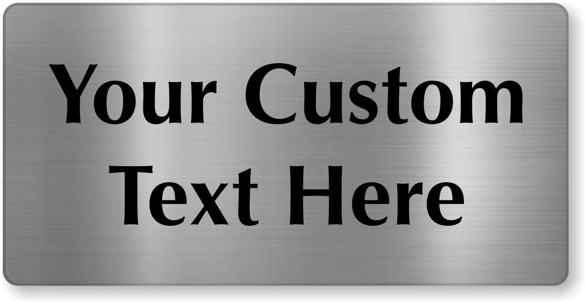 SmartSign Custom Steel Sign