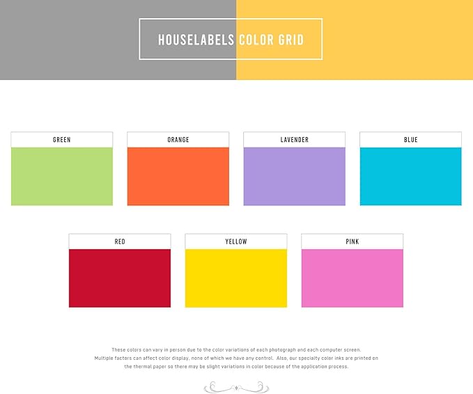 HOUSELABELS 4" x 6" Red Shipping Labels on 1" Core Compatible - Image 7