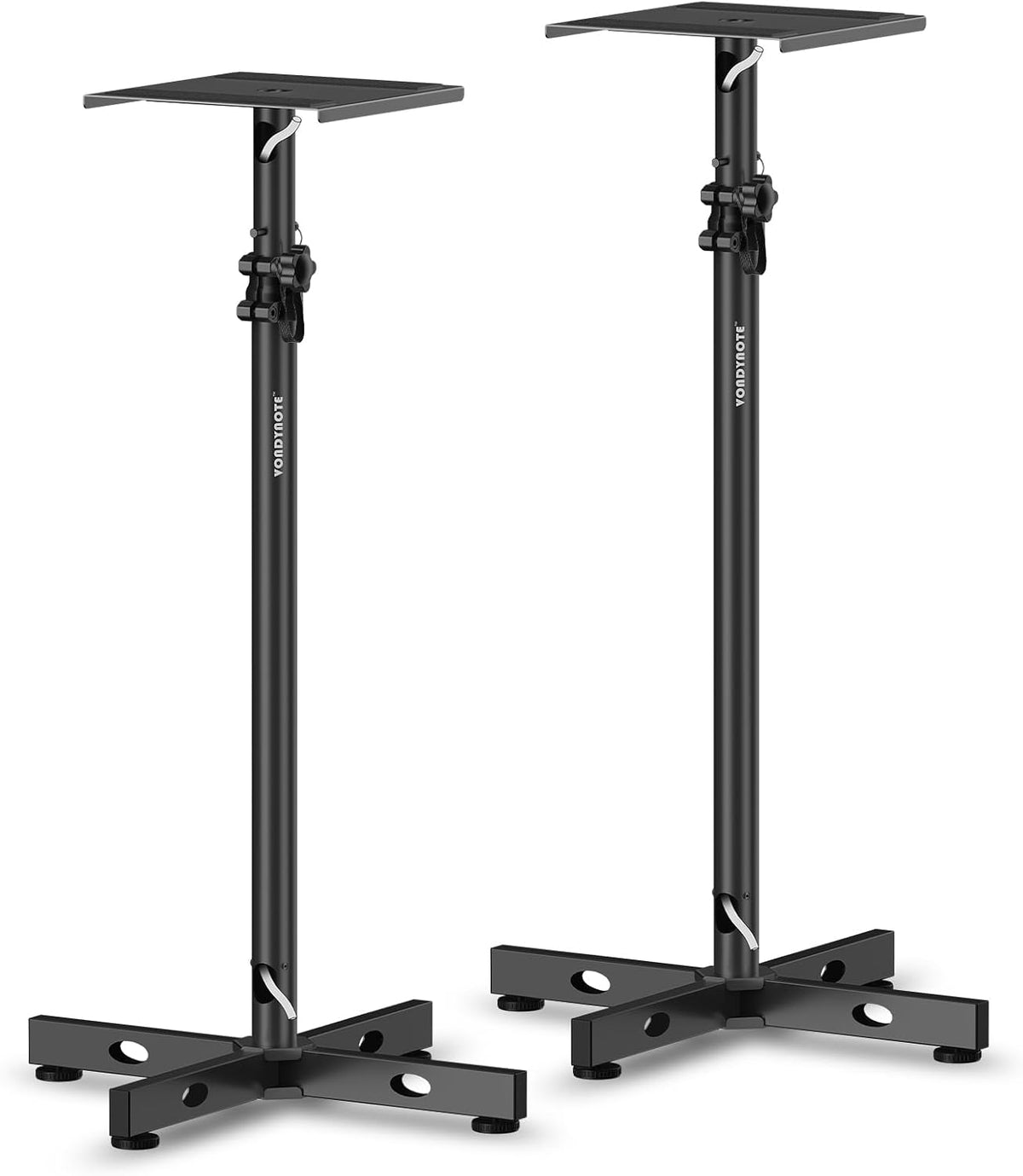 Vondynote Studio Monitor Stands Speaker Stands Pair with Cable Management