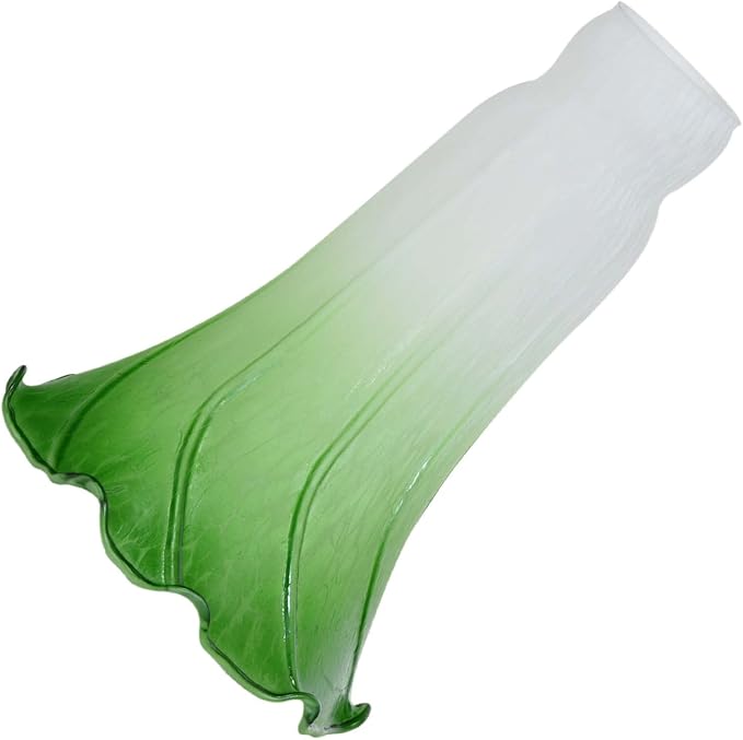 Bieye LS05 Lily Flower Blown Glass Lampshade by Bieye