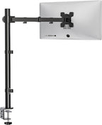 WALI Monitor Arm Mount for Desk, Single Extra Tall Computer Desk Mount