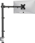 WALI Monitor Arm Mount for Desk, Single Extra Tall Computer Desk Mount by WALI
